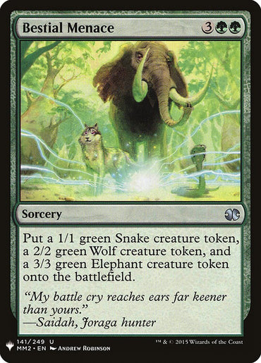 Bestial Menace [Mystery Booster] 