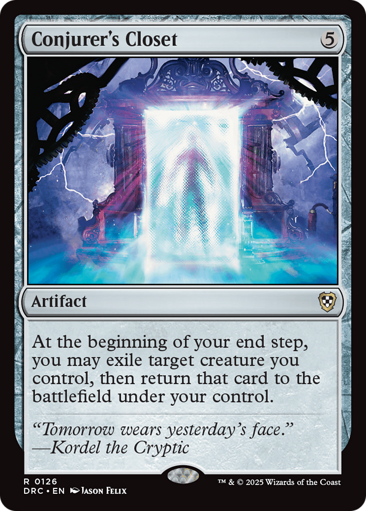 Conjurer's Closet [Aetherdrift Commander]