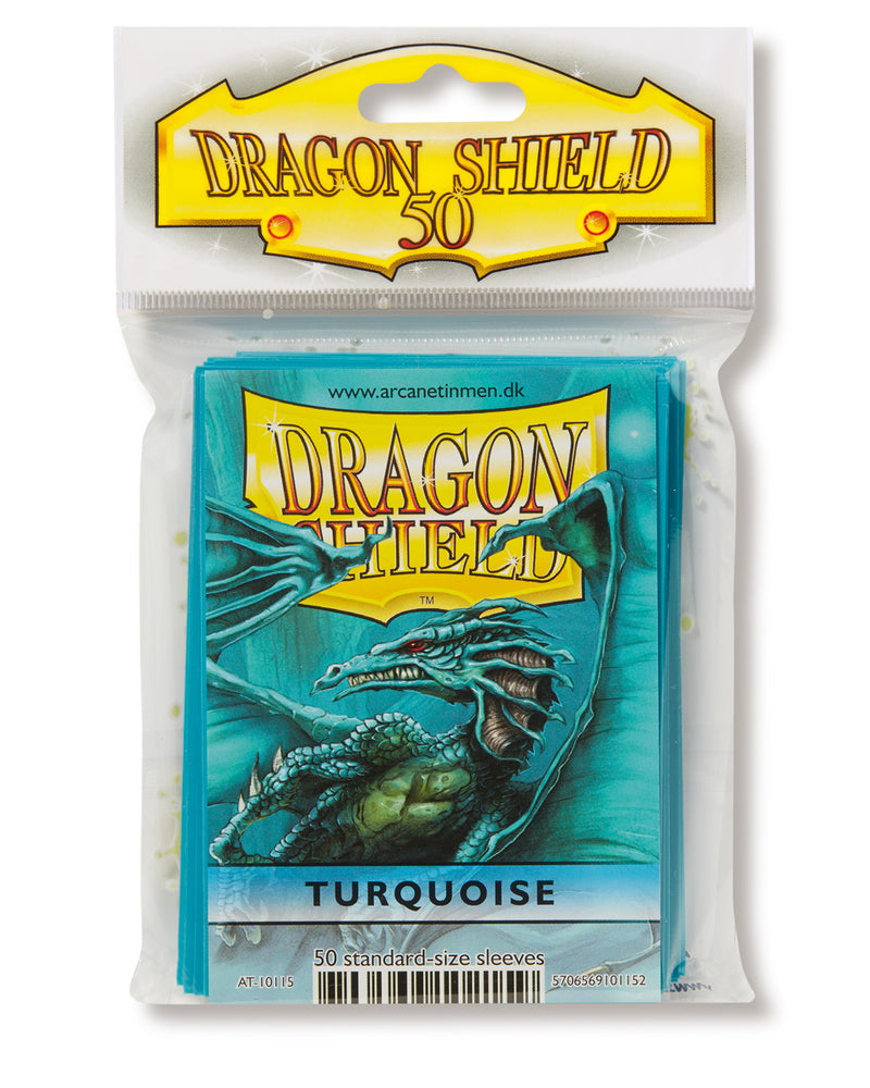 Dragon Shield: Standard 50ct Sleeves - Turquoise (Classic)