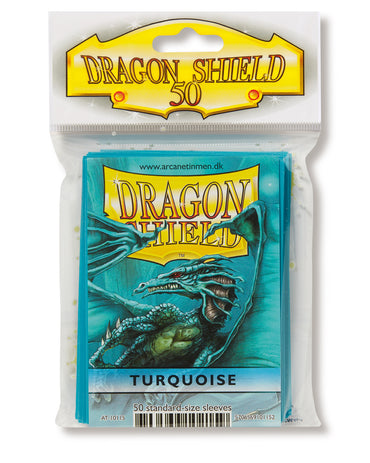 Dragon Shield: Standard 50ct Sleeves - Turquoise (Classic) 