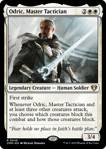 Odric, Master Tactician [Commander Masters] 