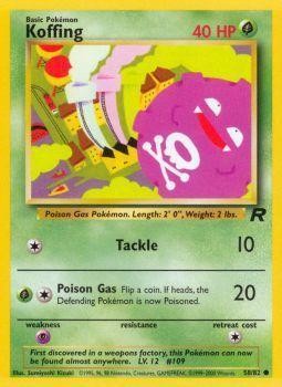 Koffing (58/82) [Team Rocket Unlimited] 