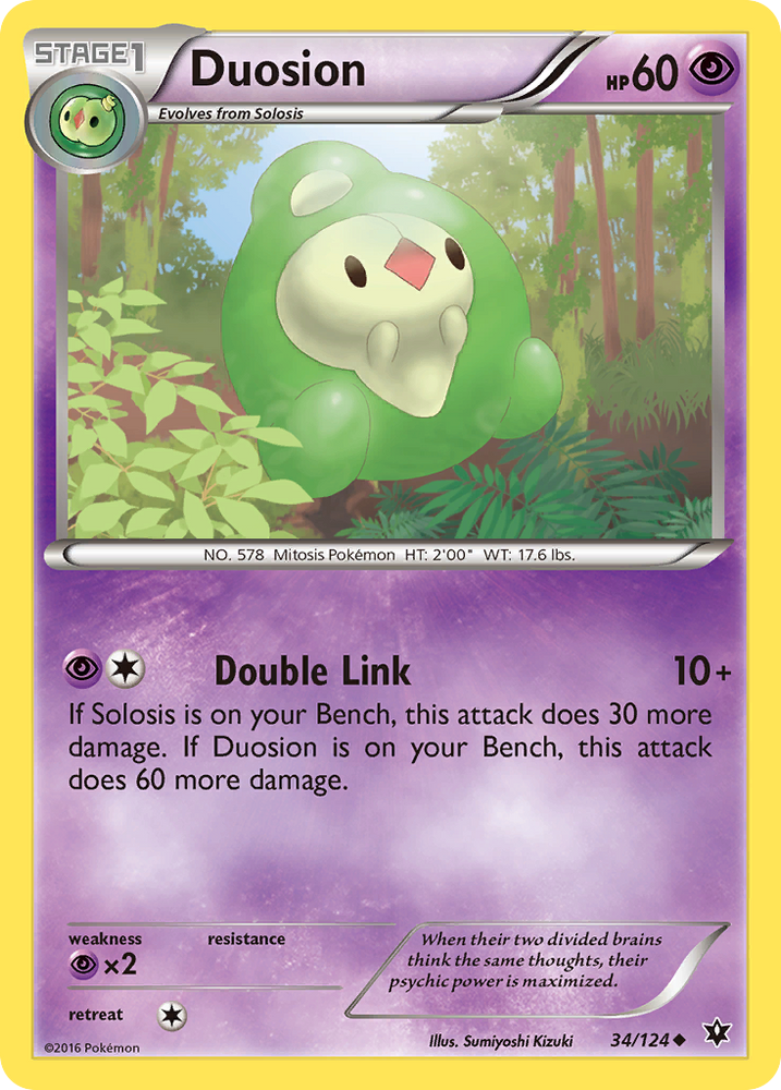 Duosion (34/124) [XY: Fates Collide] 