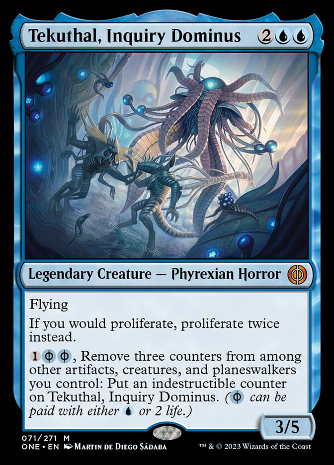 Tekuthal, Inquiry Dominus [Phyrexia: All Will Be One] 