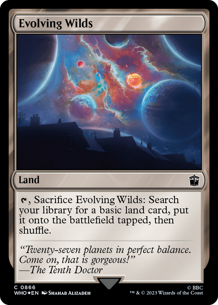 Evolving Wilds (Surge Foil) [Doctor Who] 