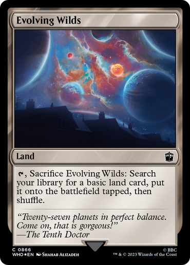 Evolving Wilds (Surge Foil) [Doctor Who] 