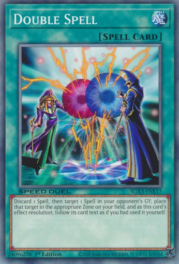 Double Spell [SGX3-ENE17] Common 
