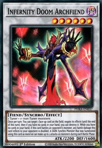 Infernity Doom Archfiend [PHRA-EN037] Super Rare 