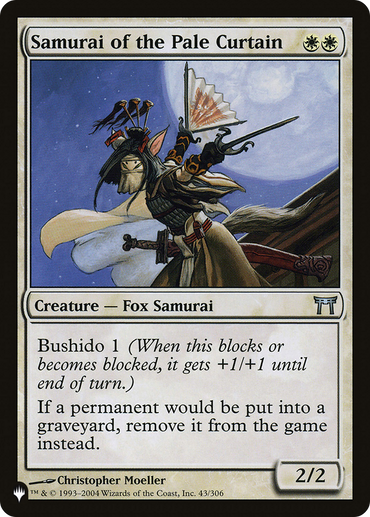 Samurai of the Pale Curtain [The List Reprints] 