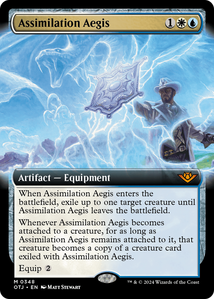 Assimilation Aegis (Extended Art) [Outlaws of Thunder Junction] 