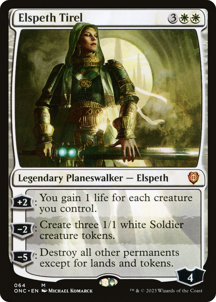 Elspeth Tirel [Phyrexia: All Will Be One Commander] 