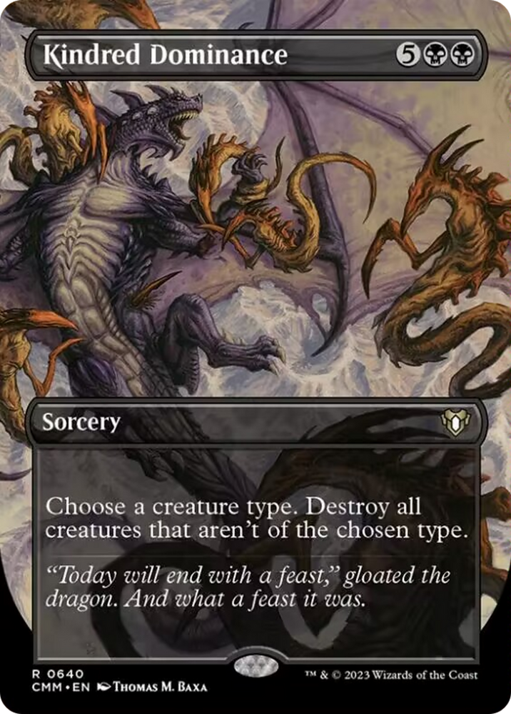 Kindred Dominance (Borderless Alternate Art) [Commander Masters] 