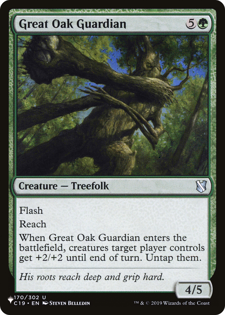 Great Oak Guardian [The List Reprints] 