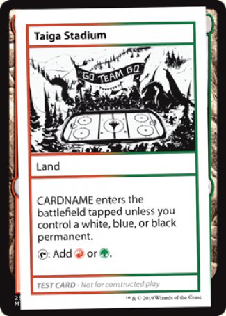 Taiga Stadium (2021 Edition) [Mystery Booster Playtest Cards] 