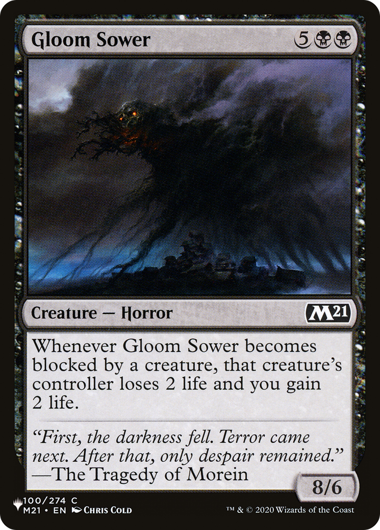 Gloom Sower [The List Reprints] 