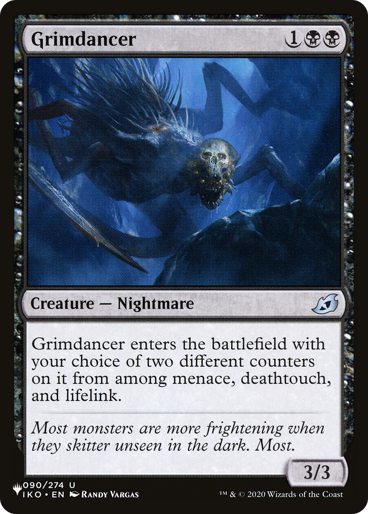 Grimdancer [The List Reprints] 