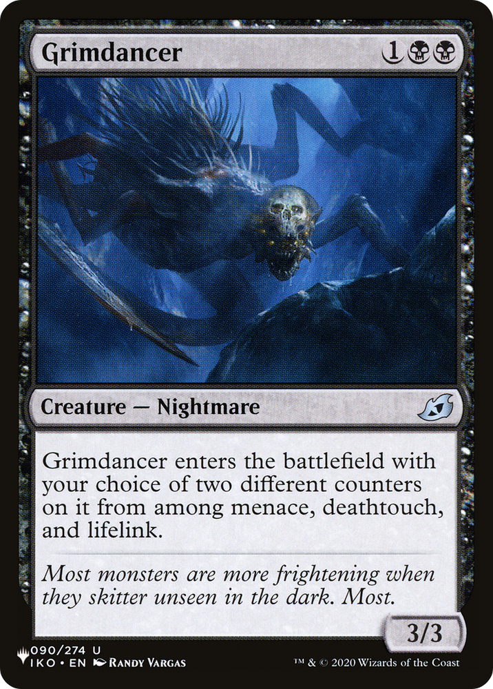 Grimdancer [The List Reprints] 