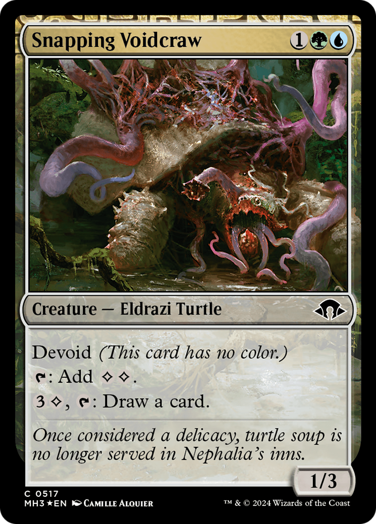 Snapping Voidcraw (Ripple Foil) [Modern Horizons 3] 