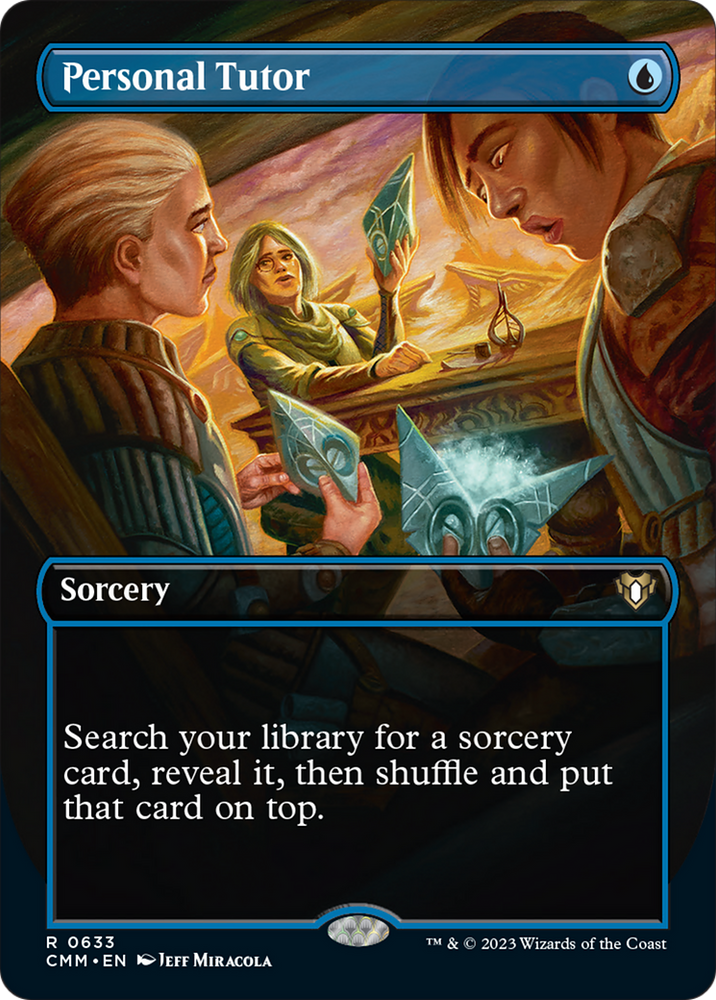 Personal Tutor (Extended Art) [Commander Masters] 