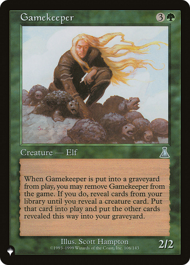 Gamekeeper [The List Reprints] 