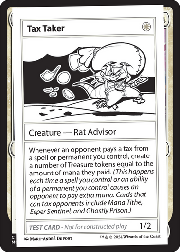 Tax Taker [Mystery Booster 2 Playtest Cards] 