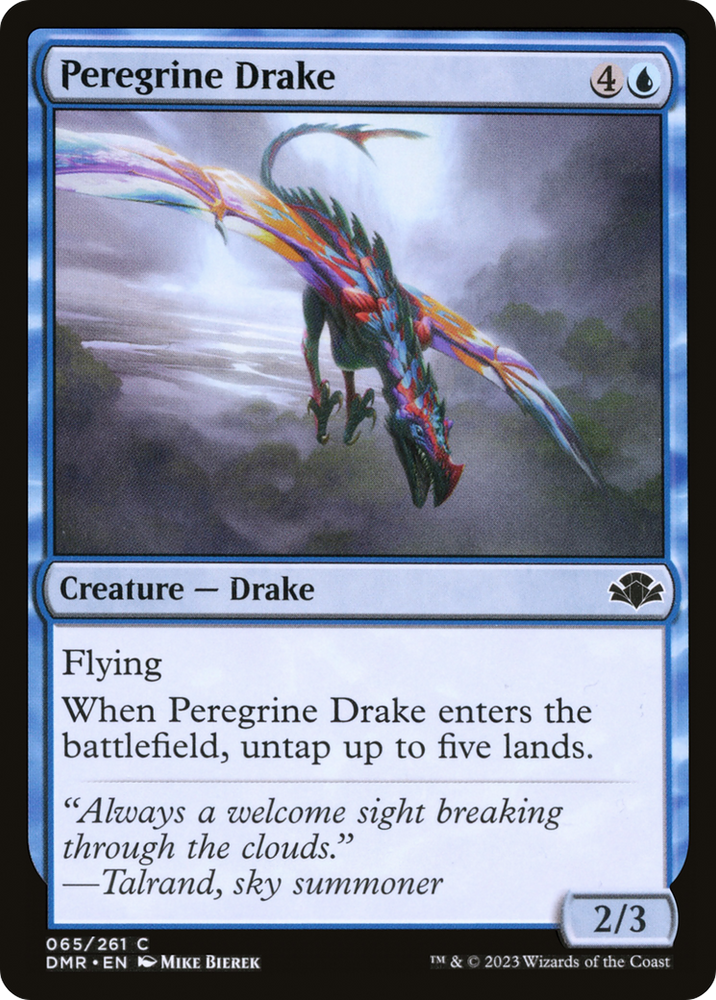 Peregrine Drake [Dominaria Remastered] 