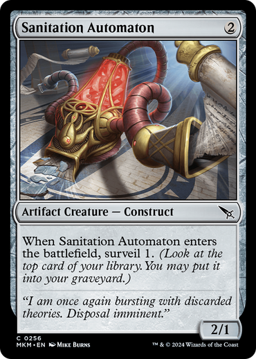 Sanitation Automaton [Murders at Karlov Manor] 