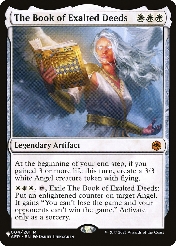 The Book of Exalted Deeds [Secret Lair: Angels] 
