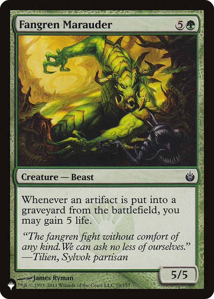 Fangren Marauder [The List Reprints] 