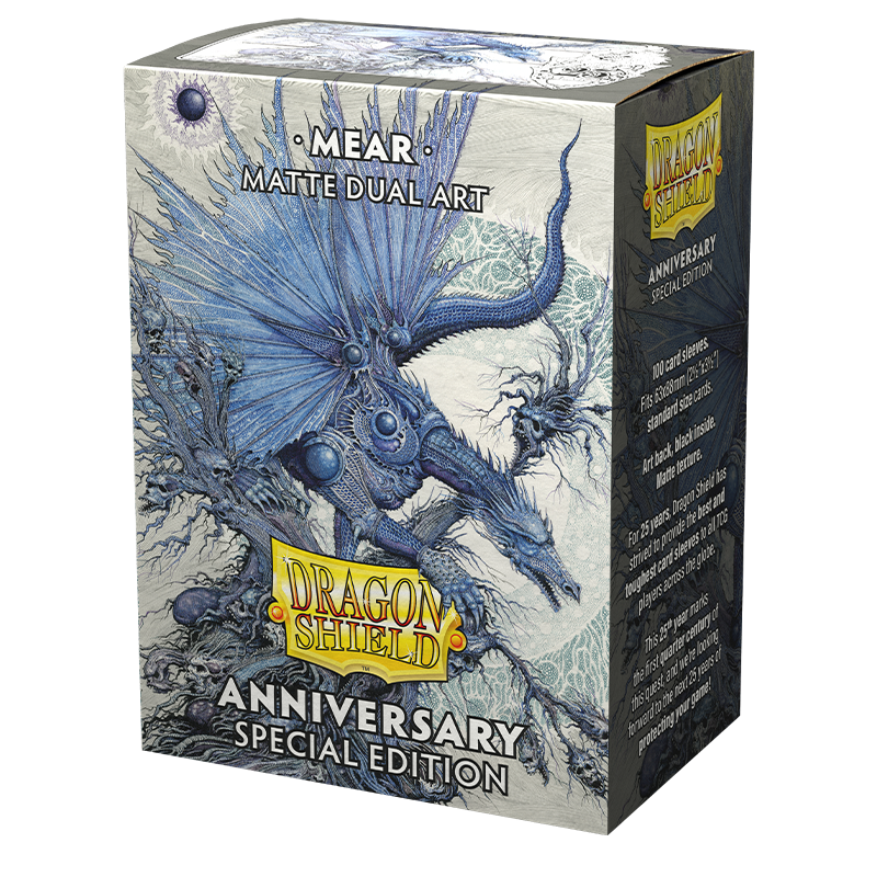 Dragon Shield: Standard 100ct Sleeves - Special Anniversary - Mear (Dual Matte) 