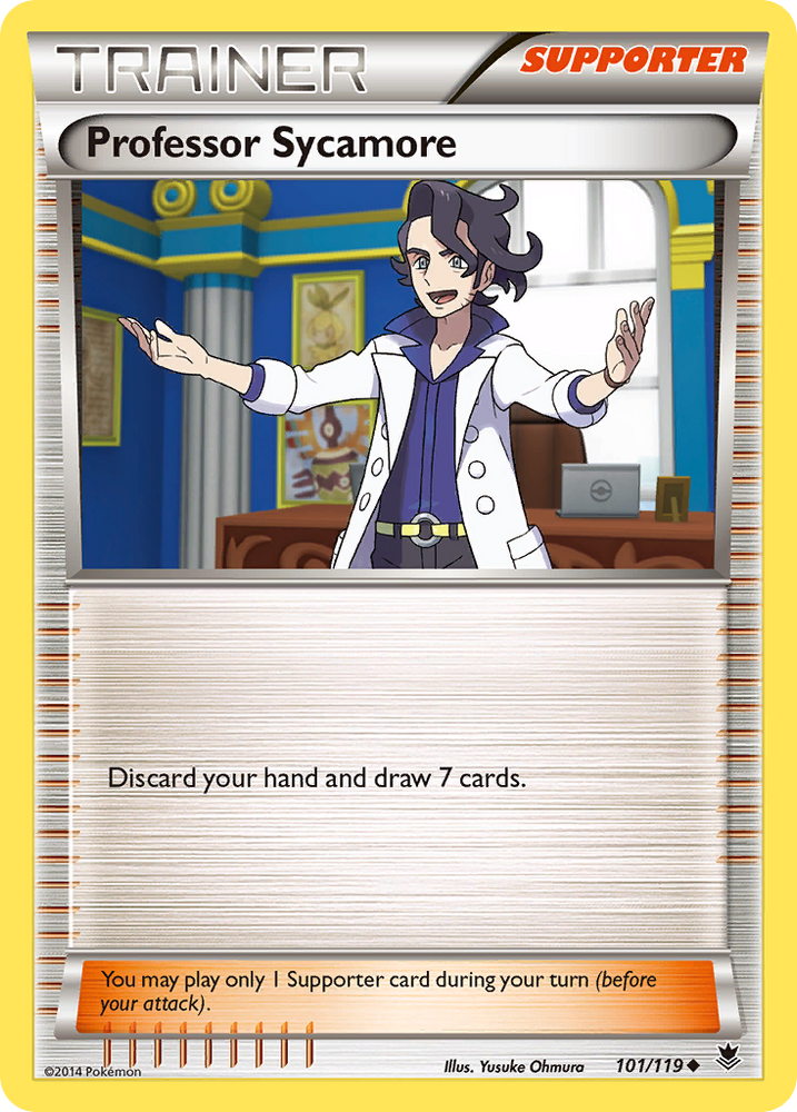 Professor Sycamore (101/119) [XY: Phantom Forces] 