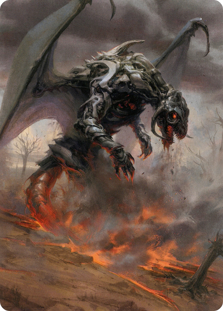 Scion of Draco Art Card [Modern Horizons 2 Art Series] 