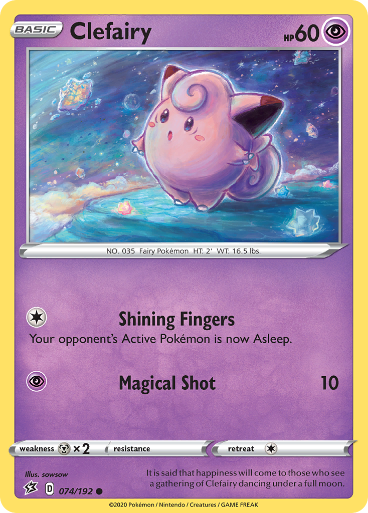 Clefairy (074/192) [Sword & Shield: Rebel Clash] 