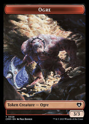 Servo // Ogre Double-Sided Token [Commander Masters Tokens] 