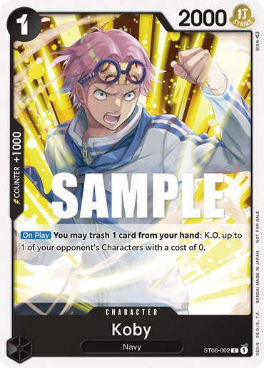 Koby (Promotion Pack 2023) [One Piece Promotion Cards] 