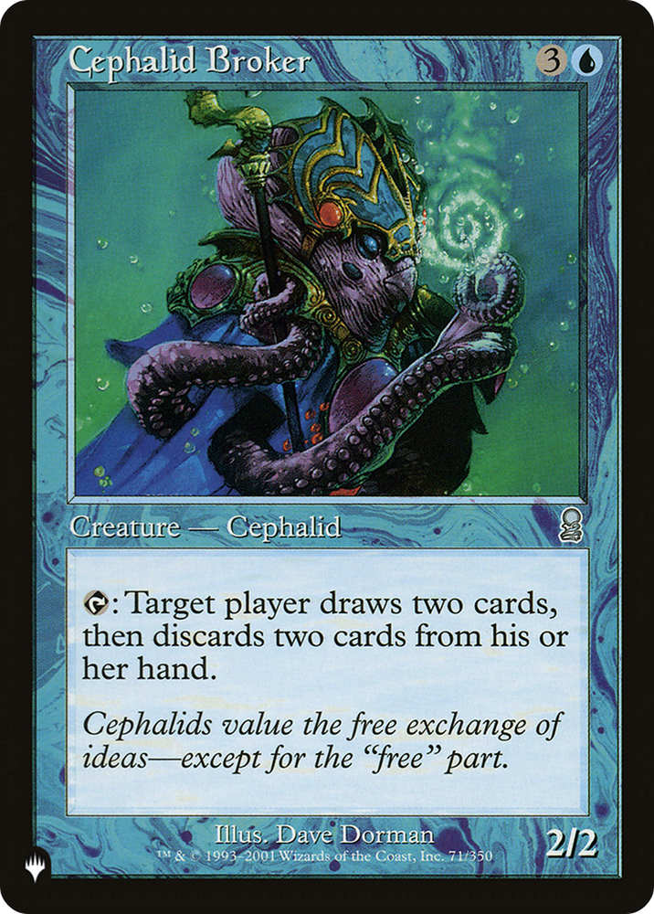 Cephalid Broker [The List Reprints] 