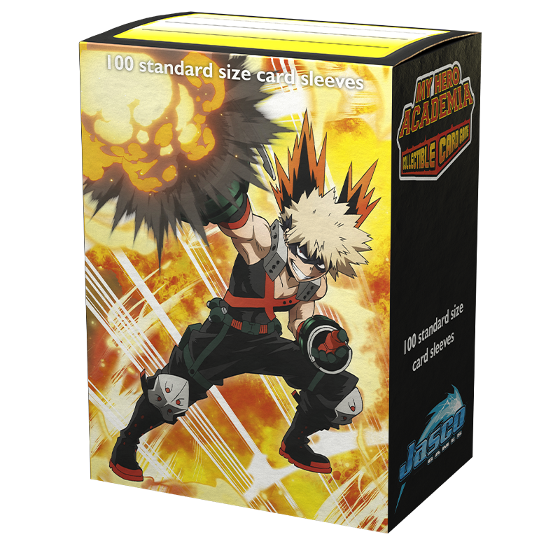 Dragon Shield: Standard 100ct Art Sleeves - My Hero Academia (Bakugo Explode) 