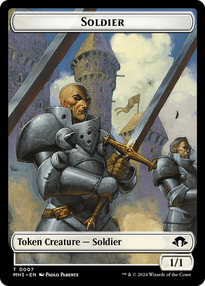 Soldier Token [Modern Horizons 3 Tokens] 