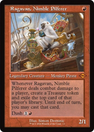 Ragavan, Nimble Pilferer (Retro) [Modern Horizons 2] 