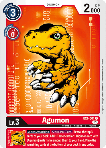 Agumon [EX1-001] [Classic Collection] 