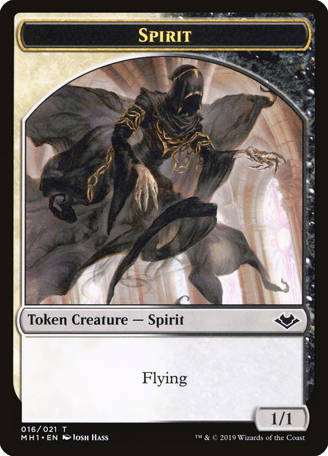 Bear // Spirit Double-Sided Token [Modern Horizons Tokens] 