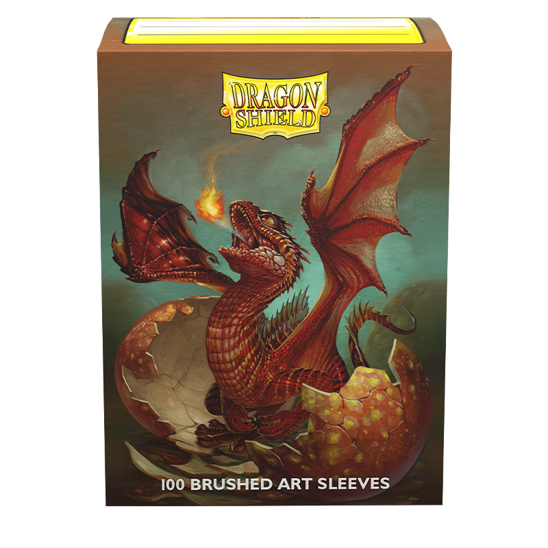 Dragon Shield: Standard 100ct Brushed Art Sleeves - Sparky 