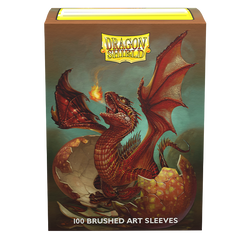 Dragon Shield: Standard 100ct Brushed Art Sleeves - Sparky 