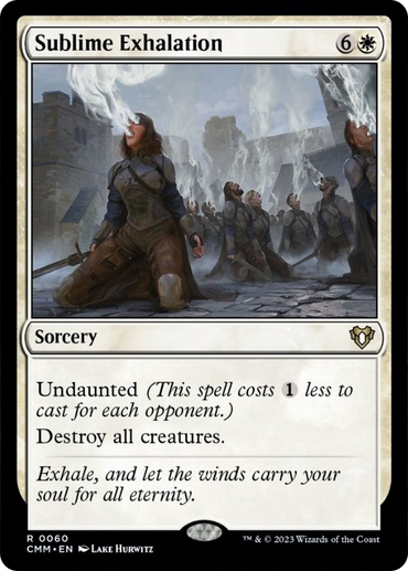 Sublime Exhalation [Commander Masters] 