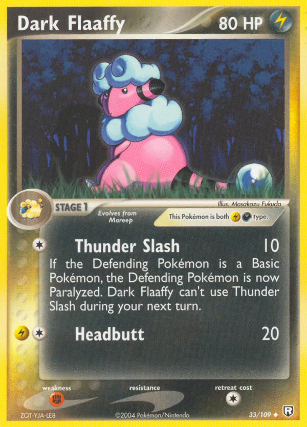Dark Flaaffy (33/109) [EX: Team Rocket Returns] 