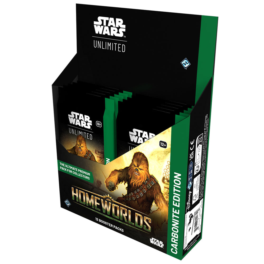 Star Wars Unlimited | Homeworlds | Carbonite Booster Display