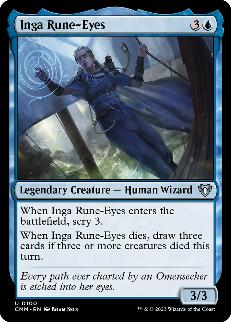 Inga Rune-Eyes [Commander Masters] 