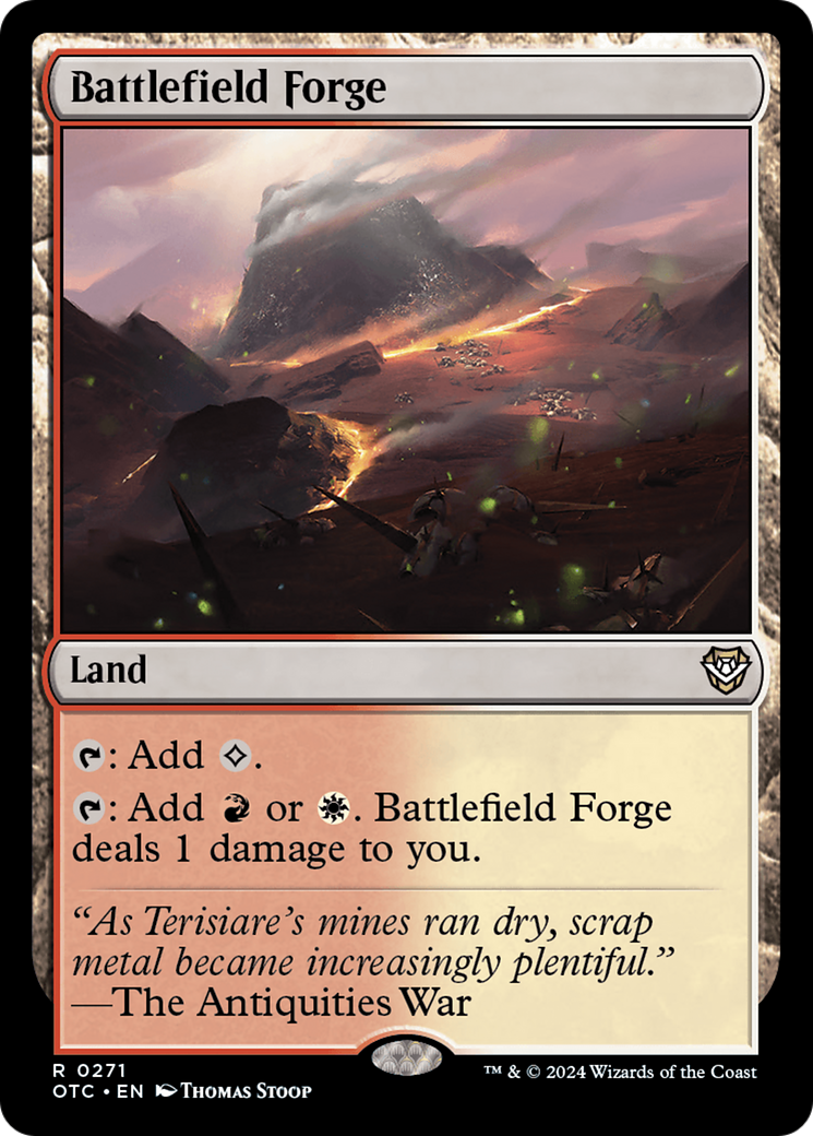 Battlefield Forge [Outlaws of Thunder Junction Commander]