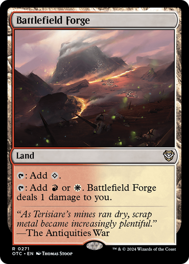 Battlefield Forge [Outlaws of Thunder Junction Commander] 