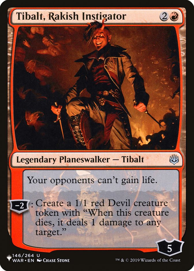 Tibalt, Rakish Instigator [The List] 